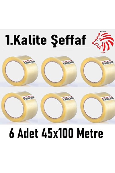 ORPEDOX Vege Koli Bant 45x100 Metre Ambalaj Bantı Şeffaf Güçlü Yapıştırıcı Öz...