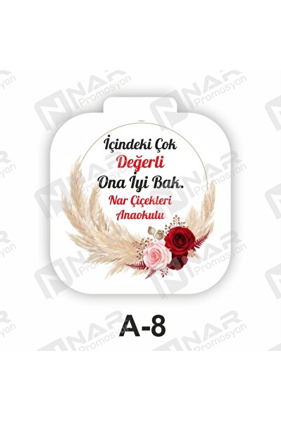 Nar Promosyon 25 Adet Hediyelik Cep Aynası - Uv Baskılı Özel Gün Hediyesi - A...