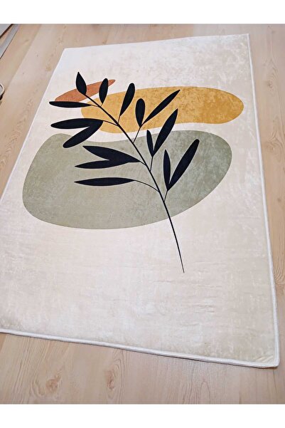 Ardizayn Abstract - Non-Slip, Cotton Woven Base (80X120 cm) Bathroom Rug