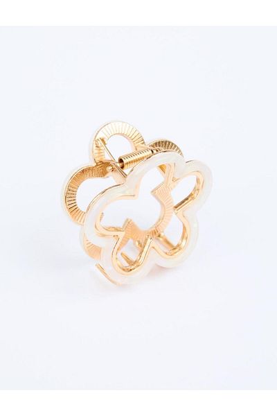 Jimmy Key White Star Figured Latch Buckle