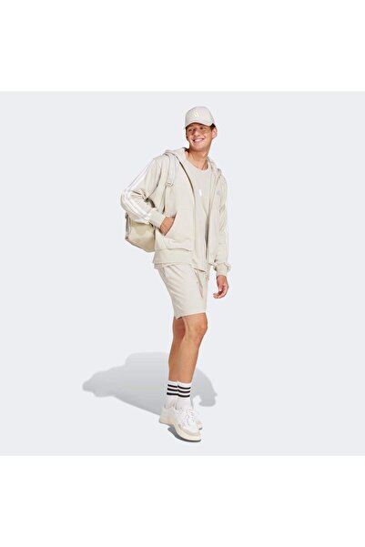 adidas JE6340-E adidas M 3S Ft Fz Hd Erkek Ceket Beyaz