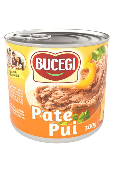 Bucegi Chicken Pate, 6 pieces X 300g