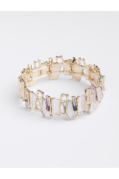 Jimmy Key Elegant Bracelet with Pink Enamel