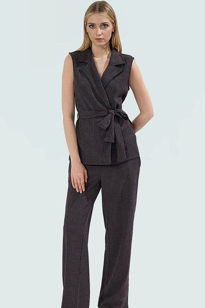 PayBuy Stylish Double Breasted Vest Pants Suit Perfect Fit for Casual Daily Combinations Trend Design