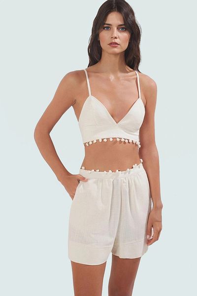 PayBuy Women's Cotton Bustier Shorts Suit Summer Beach Fashion Perfect Fit Carefully Selected
