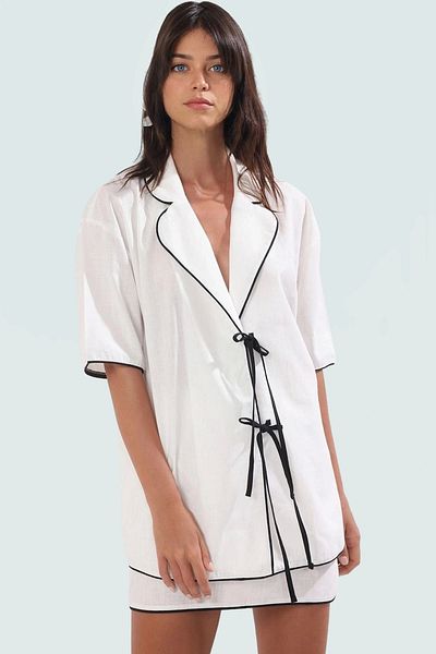 PayBuy Summer Cotton Short Kimono Skirt Suit Casual Beach Style Long-Lasting Use