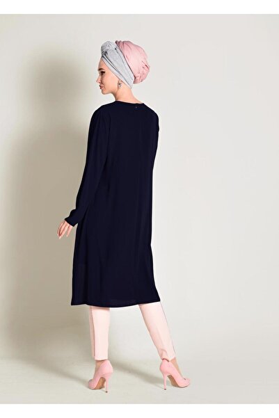 Alvina Silvery Asymetric Cut Tunic 4072