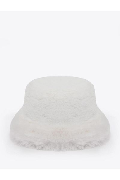 Jimmy Key White Soft Textured Fisherman Hat