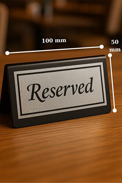 Happynesso طباعة سوداء على سطح من البليكسي جلاس، حروف معدنية فضية "مُخصصة" - 100 مم × 50 مم من سلسلة الكتابة على الطاولة