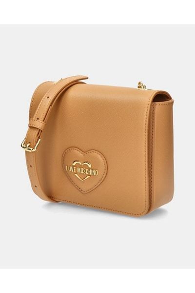 Love Moschino BUCĂ SAFFIANO PU GRS BISCOTTO
