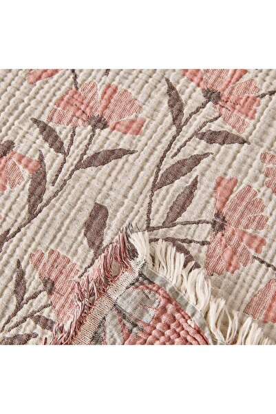 Genel Markalar Soft Vinerya Çift Kişilik Yatak Örtüsü - Krem - 220x255 cm