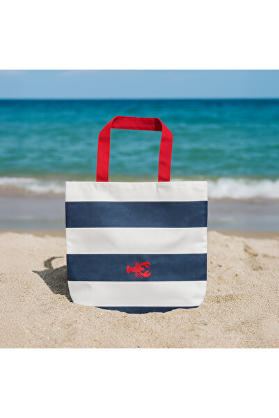 Evidea М'яка сумка "Морський коник" - темно-синя - 50x45 см