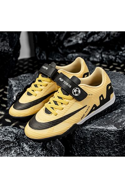 MBrands children's football boots, 8.5 for synthetic turf, yellow color 30