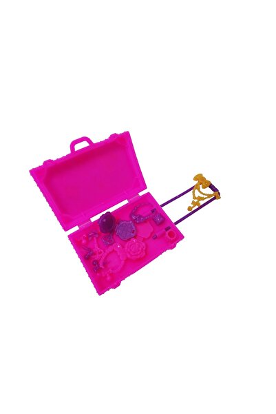 Salamandra Set Papusa cu Bijuterii, 14 Piese, Roz