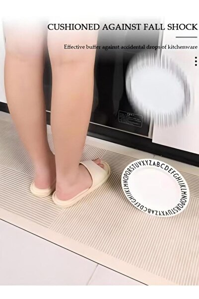 Generic 2-piece Kitchen Mat And Carpet Set, Non-slip Quick-drying Diatom Mud Floor Mat 40*60 40*120cm