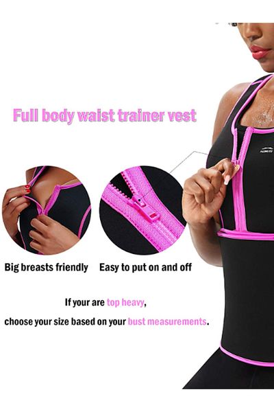 MACON FN-Along Fit XXL Body Shaper Waist Trainer Vest for Women