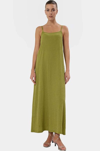 PayBuy Stylish Knitted Midi Dress Comfortable Fit Summer Casual Combination Use Perfect Fit Modern Style