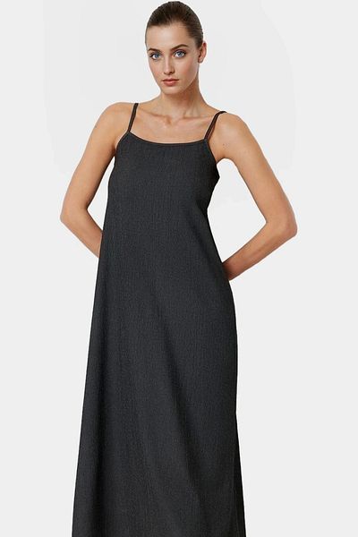 PayBuy Stylish Knitted Midi Dress Comfortable Fit Summer Casual Combination Use Perfect Fit Modern Style
