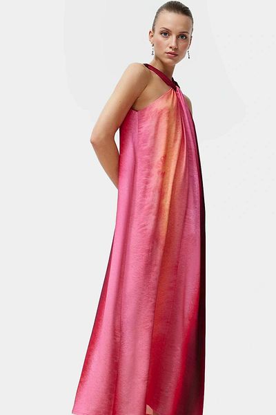 PayBuy Stylish Maxi Length Sleeveless Viscose Dress Premium Quality High for Daily Wear