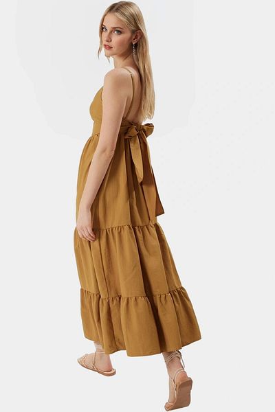 PayBuy Maxi Woven Dress Lilyum Fabric Skater Pattern Summer Casual Trend Design Zarifane