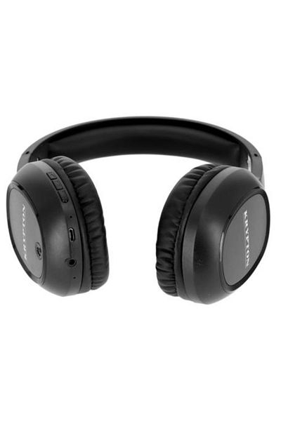 KRYPTON KNHP5347 Wireless and Wired Mode Bluetooth Headphone - Black