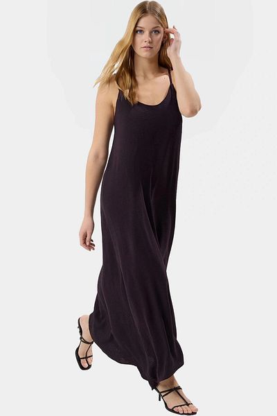 PayBuy Maxi Woven Dress V-Neck Shift Mold 100 Polyester Summer Casual Comfortable Cutout Distinctive Material