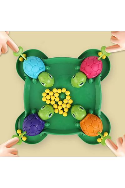 Choice 72 Beans Kids Desktop Competitive Games Turtles Eat Beans Safe Parent-child Interaction Entertainmen