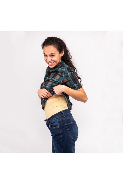 Optim Solution Lenjerie modelatoare postpartum, talie înaltă, control al abdomenului, compresie puternică, inserție din silicon