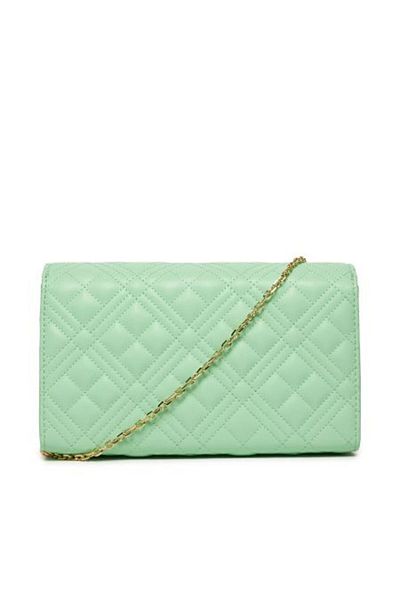 Love Moschino Geantă de damă verde - 13x16x12 cm, JC4079PP1ILA0802