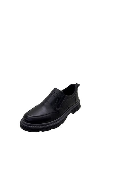 grado Genuine Leather Men's Casual Shoes Black 4844