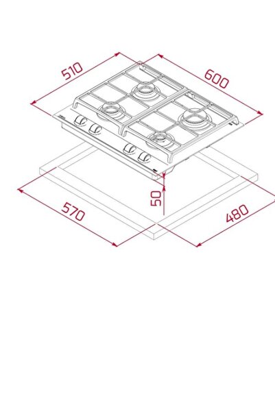 Teka Gzc 64300 Xbn Ankastre Ocak