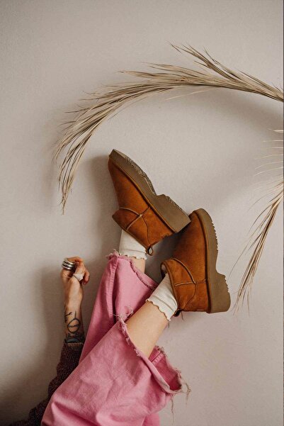 Pegia Kürklü Topuklu Kadın Bot 191156