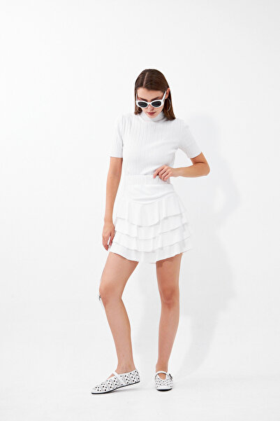 Pegia Γυναικείες μπαλαρίνες με σχέδια από γνήσιο δέρμα 700952