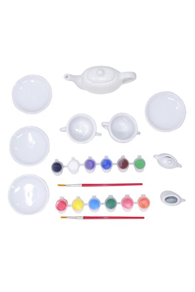 Salamandra Jucarie Set cescute de pictat pentru copii cu 2 palete a cate 6 cu...