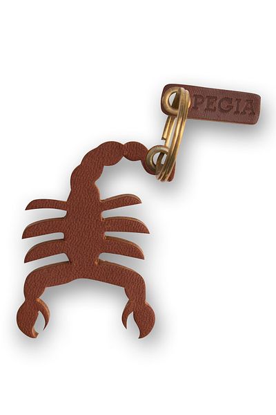Pegia Δερμάτινο μπρελόκ Scorpion 25an76