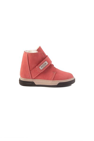 Pegia Παιδικά Μποτάκια με Γούνα Εσωτερικά και Velcro 186085