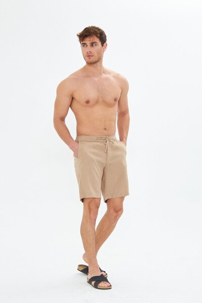 Whitefin Men's Linen Shorts
