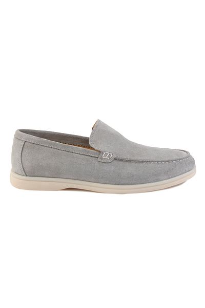 Pegia Γνήσιο Suede Ανδρικό Flat Loafer 500911