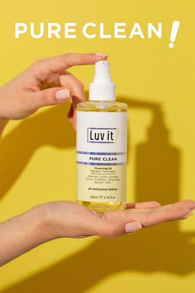 Luv it! Oil Based Make-up Remover with Vegetable Ingredients 200 Ml