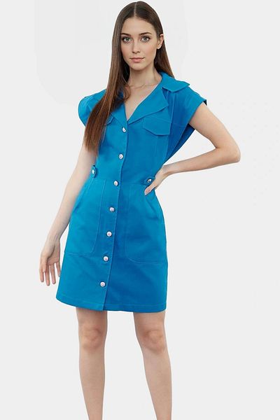 PayBuy Gabardine Mini Dress Kisa Sleeve Moon 100 Cotton Summer Casual Special Design