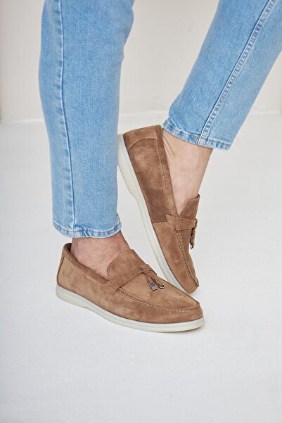 Pegia Hakiki Süet Erkek Tokalı Loafer 500910