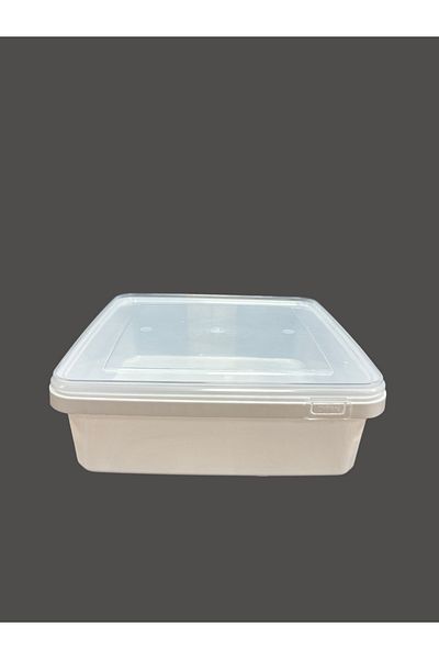 EKBAĞ Plastic Square Bucket 4 Lt Storage Container (5 Pcs)