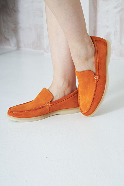 Pegia Жіночі плоскі туфлі з натуральної замші 700910