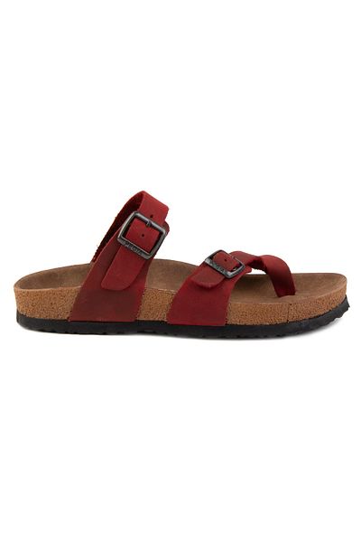 Pegia النعال الجلدية النسائية Strappy 215522