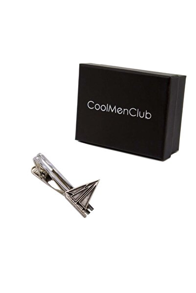 COOLMENCLUB Yelkenli Figürlü Kravat İğnesi