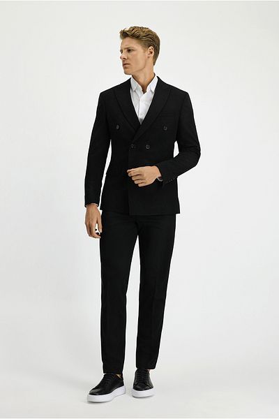 Kiğılı Slim Fit Slim Fit Double Breasted Suit
