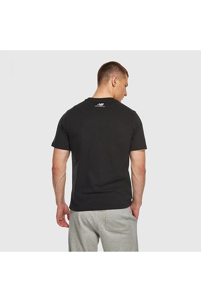 New Balance Μαύρο ανδρικό T-shirt - Mnt3326