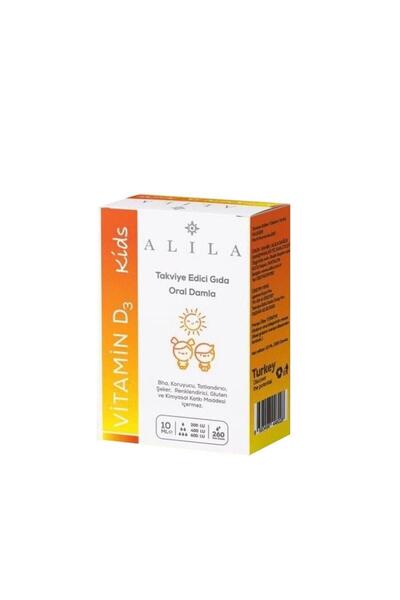Alila Vitamin D3 Kids Damla 10 ml