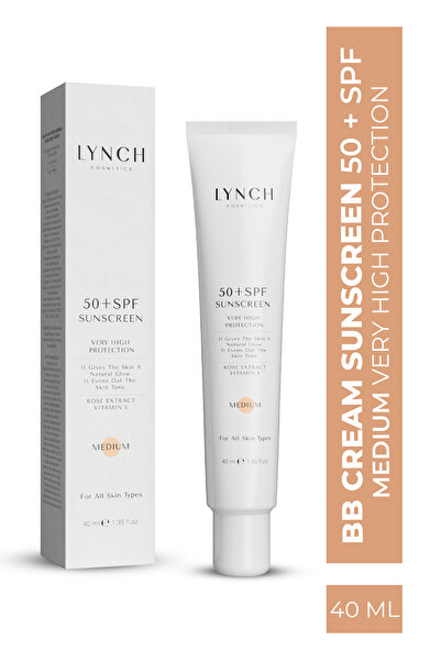 Lynch Cosmetics 50 Spf Çok Yüksek Korumalı Bb Krem - Medium 40ml