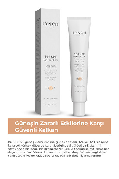Lynch Cosmetics 50 Spf Çok Yüksek Korumalı Bb Krem - Medium 40ml